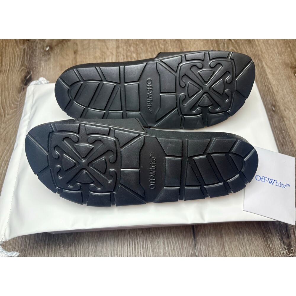 NIB Off-White c/o Virgil Abloh 'This That' Sliders EU 40 (US 9.5/10) - Picture 7 of 10